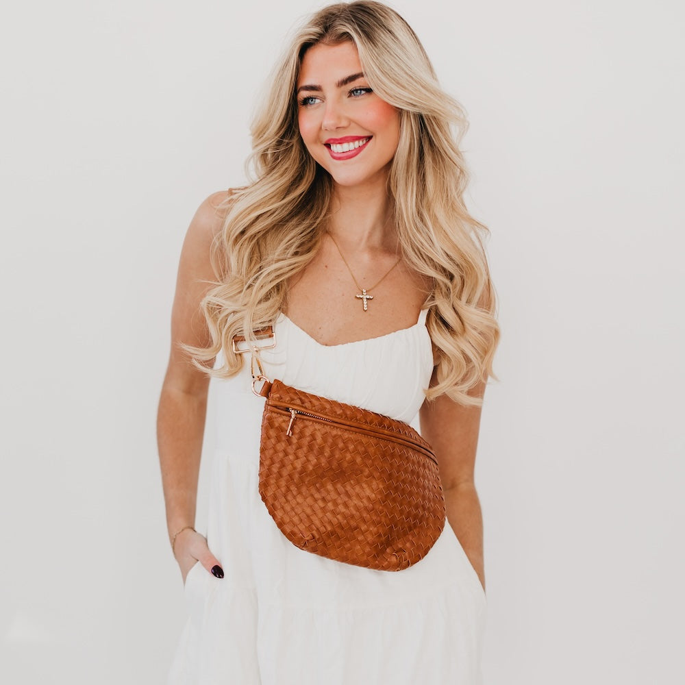 Woven Bum Bag