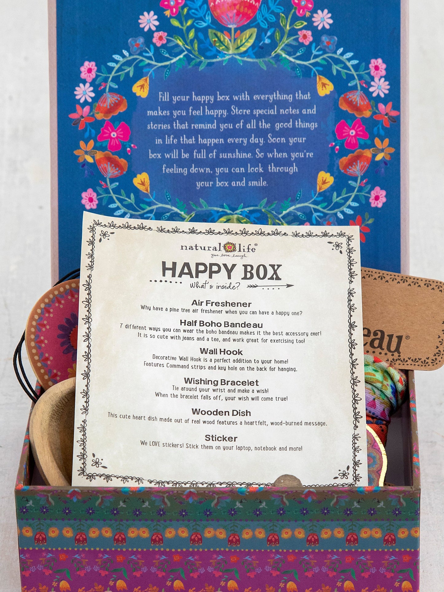 Happy Box- Folk Heart