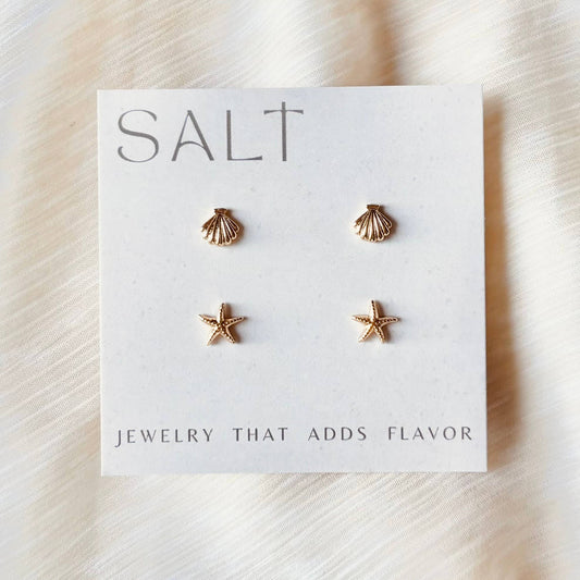 Coastal Stud Set-Earrings