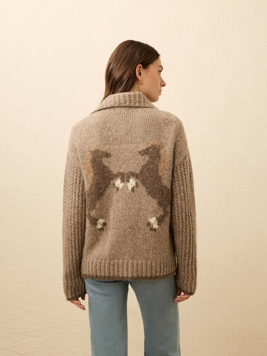 Alpaca Lost Trails Cardigan