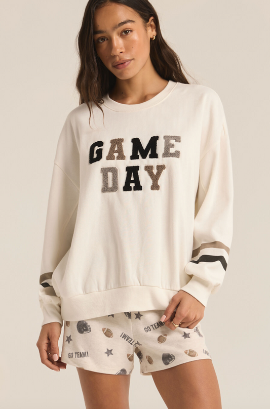 Oversized Game Day Sweatshirt