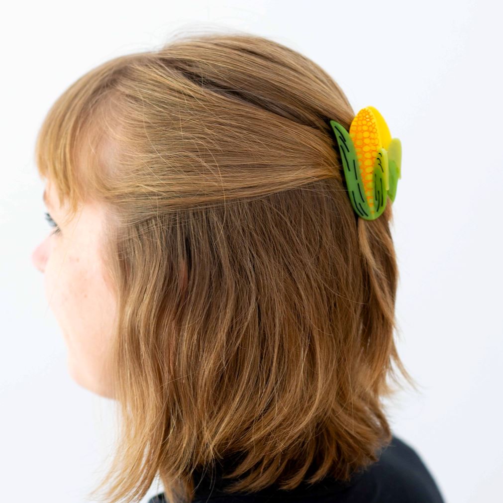 Midi Corn Hair Claw Clip