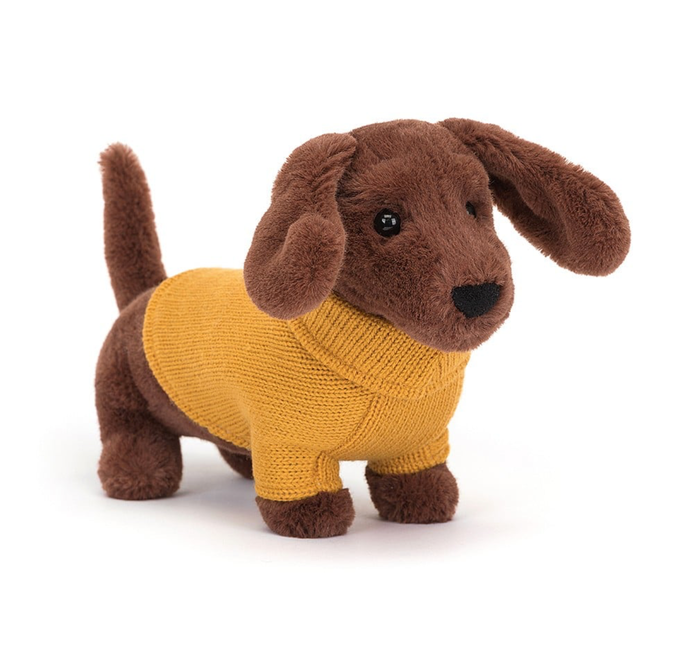 Sweater Sausage Dog Yellow