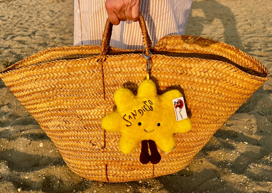 San Diego Sun Plush Bag Charm