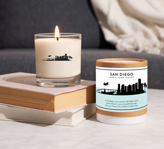 San Diego Skyline Candle